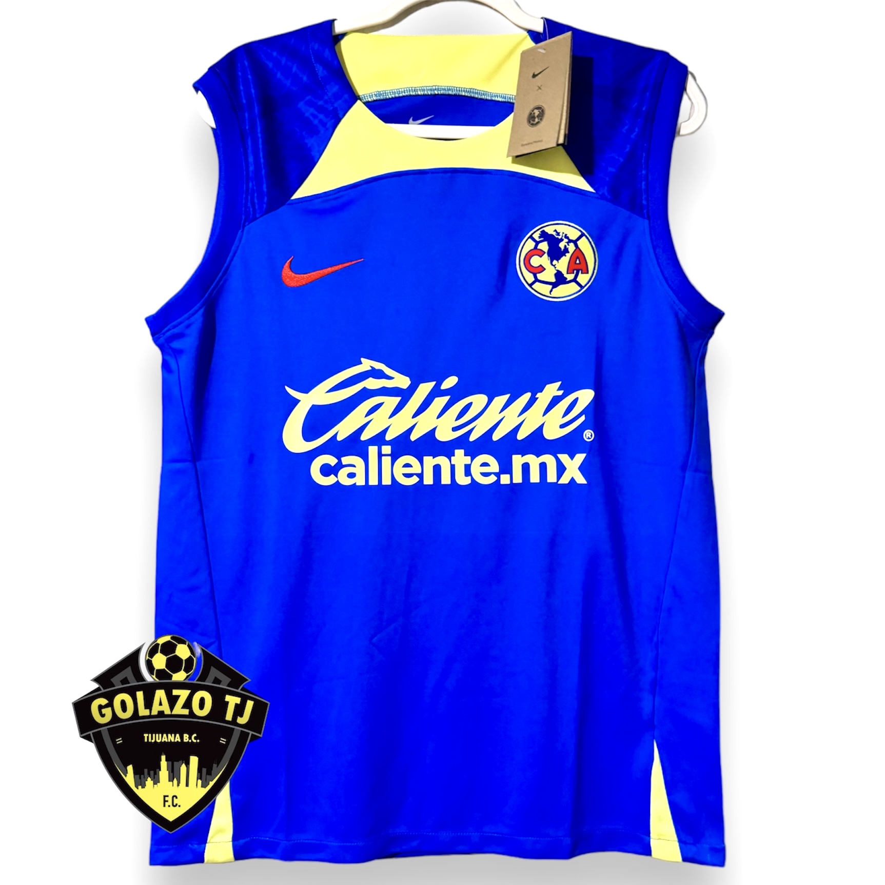 América pre match sin manga